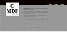 Tablet Screenshot of mdf.com.sg